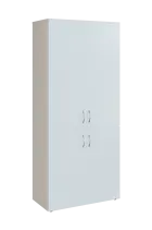 N 5 - 84D kancelářská skříň, 4-dveřová, 1800x800x400, bílá